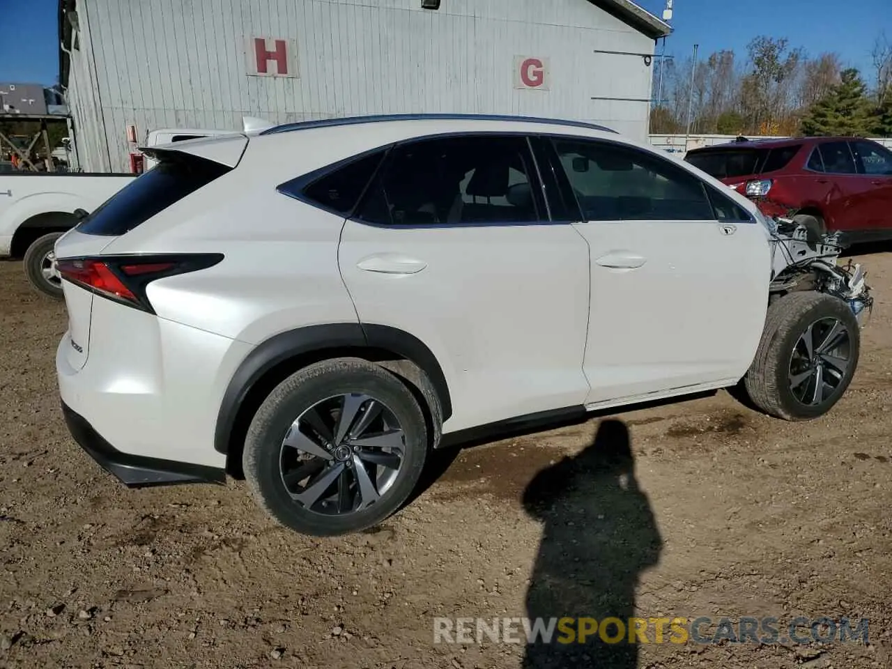 3 Photograph of a damaged car JTJGARDZ5L2219776 LEXUS NX 2020