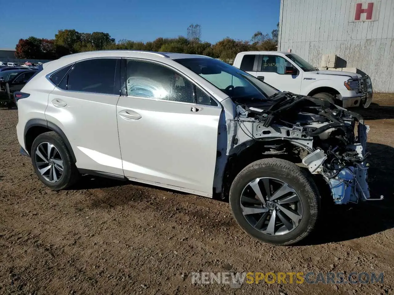 4 Photograph of a damaged car JTJGARDZ5L2219776 LEXUS NX 2020