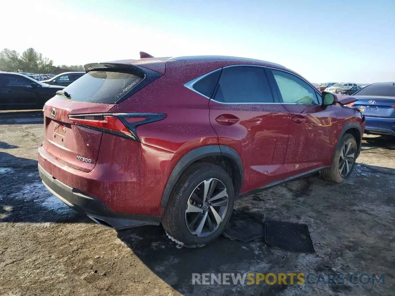 3 Фотография поврежденного автомобиля JTJGARDZ5L5007037 LEXUS NX 2020