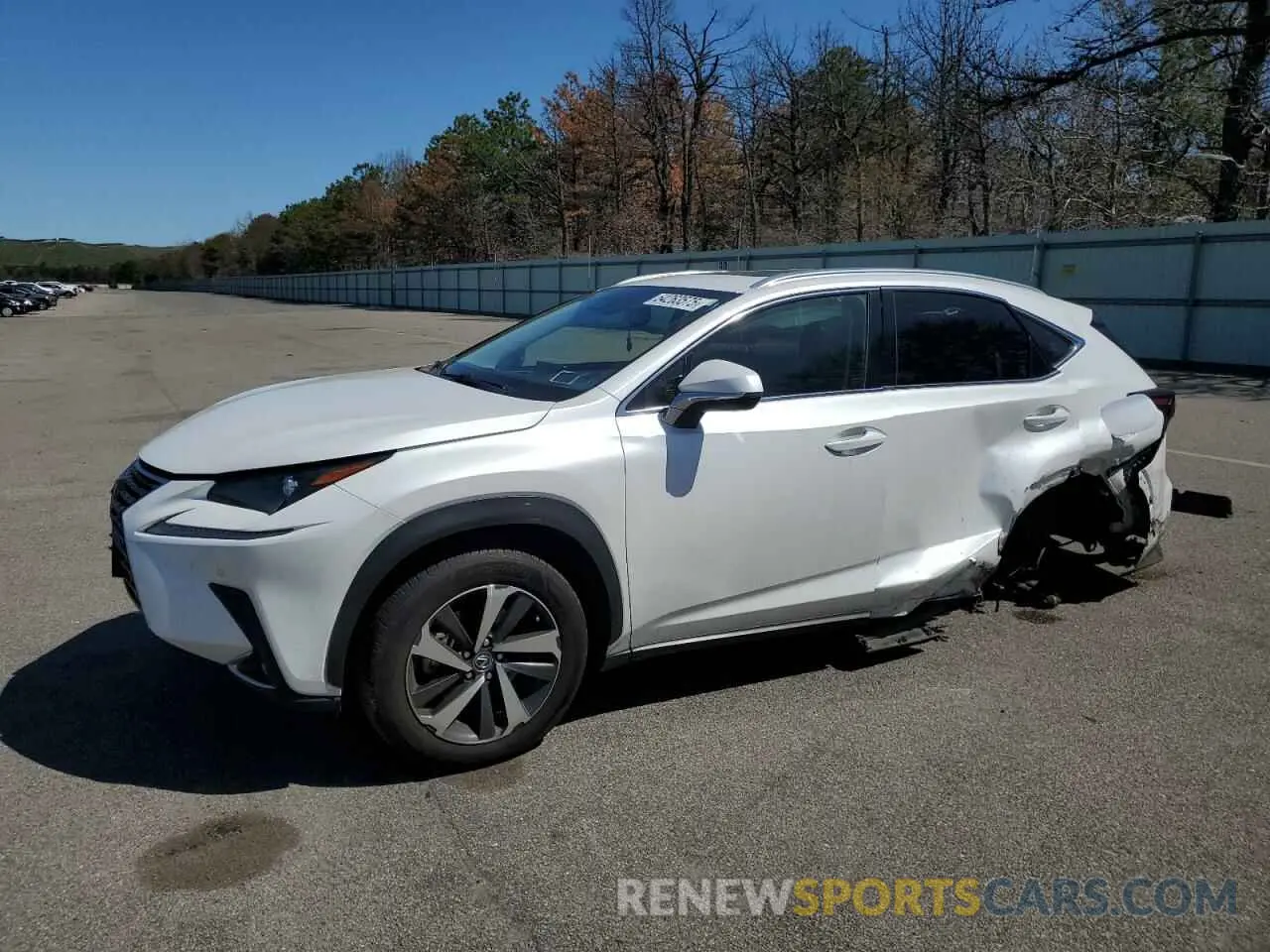 1 Photograph of a damaged car JTJGARDZ6L5012635 LEXUS NX 2020