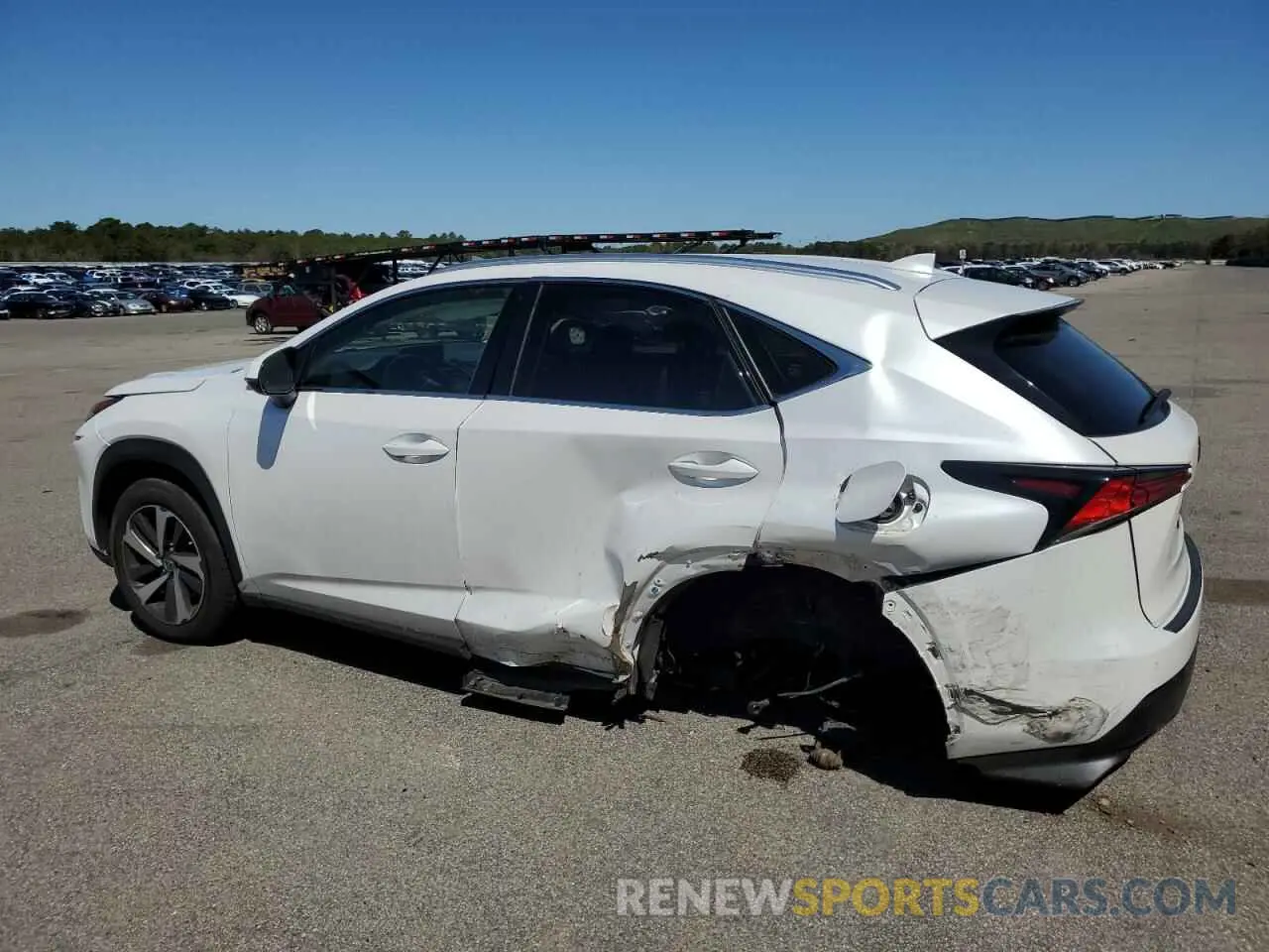 2 Photograph of a damaged car JTJGARDZ6L5012635 LEXUS NX 2020