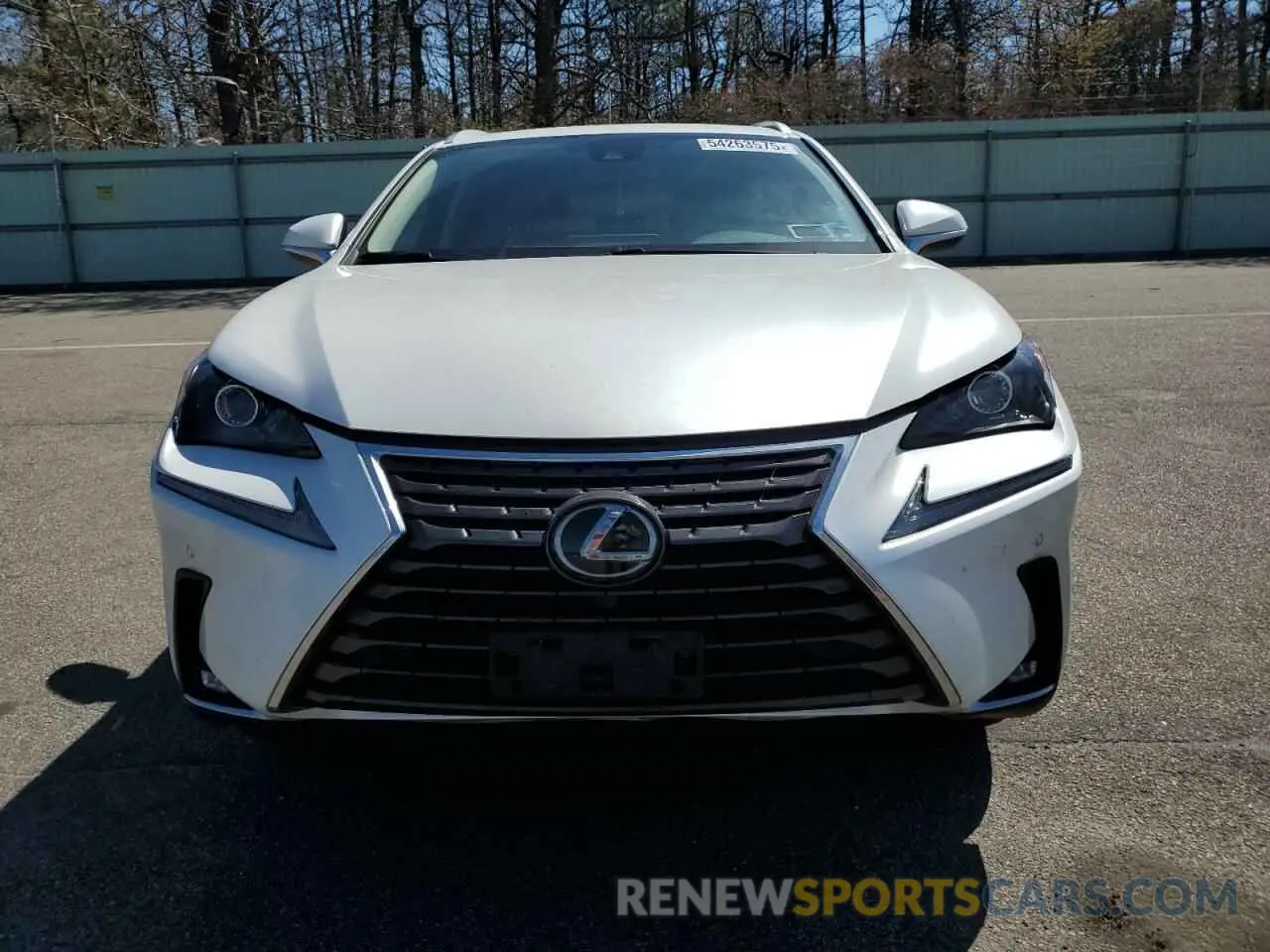 5 Photograph of a damaged car JTJGARDZ6L5012635 LEXUS NX 2020
