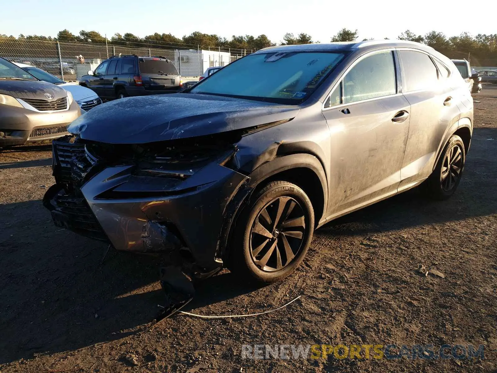 2 Photograph of a damaged car JTJGARDZ9L2228013 LEXUS NX 2020