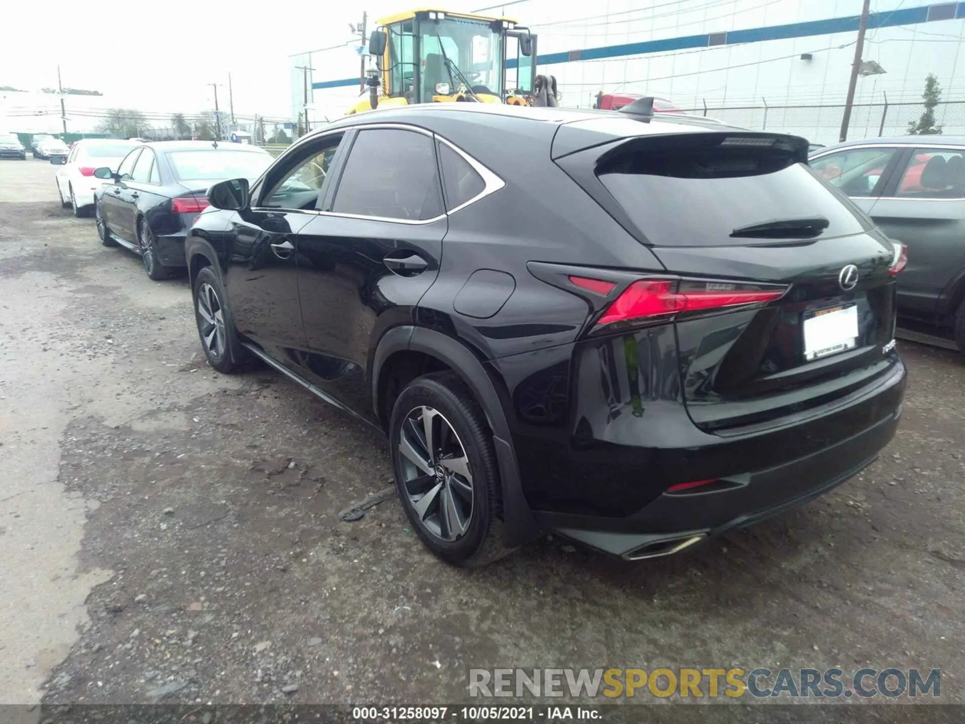 3 Photograph of a damaged car JTJGARDZ9L5015870 LEXUS NX 2020