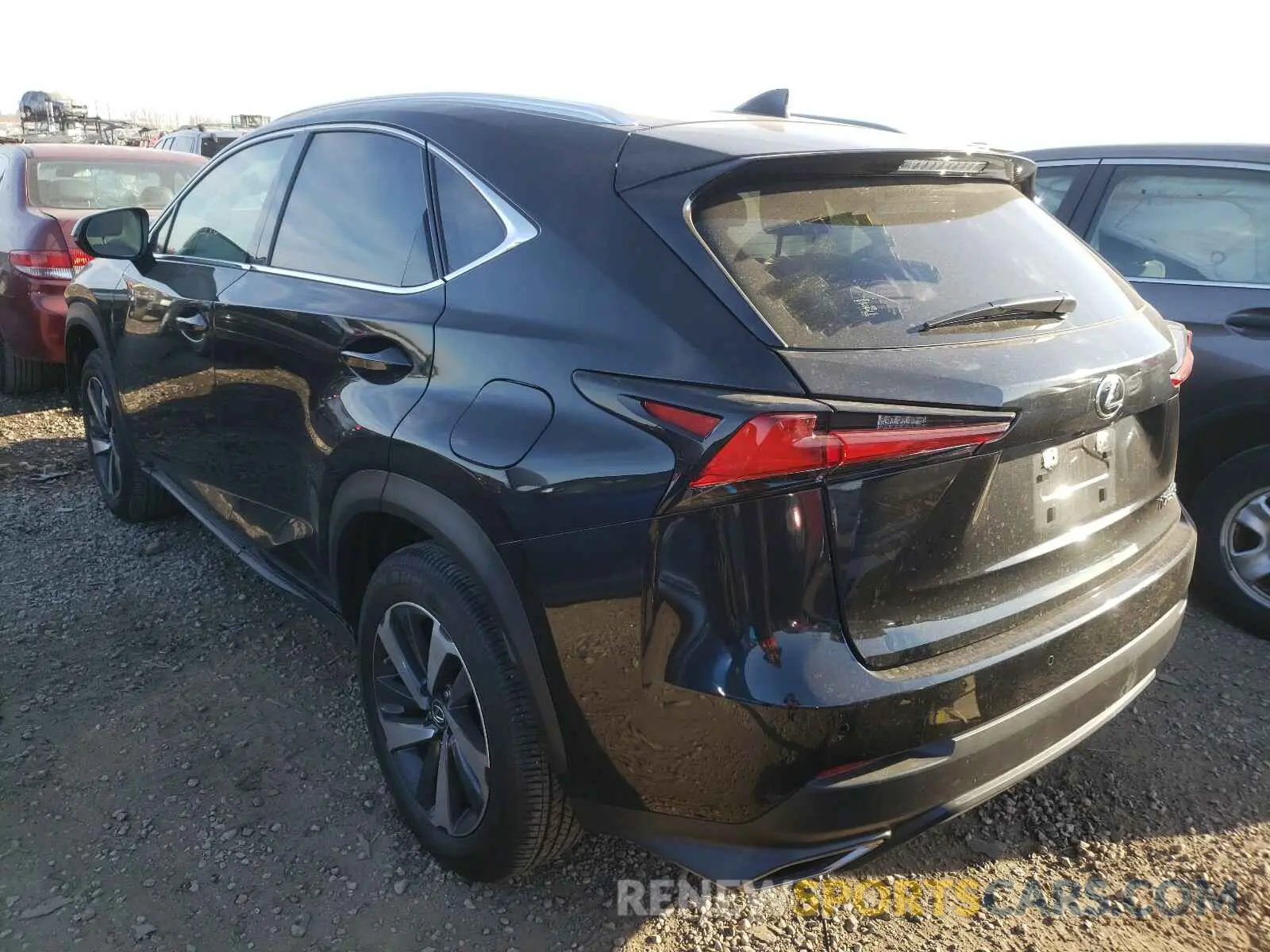 3 Photograph of a damaged car JTJGARDZ9L5016503 LEXUS NX 2020