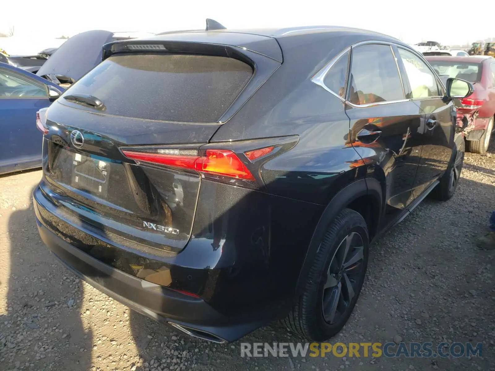 4 Photograph of a damaged car JTJGARDZ9L5016503 LEXUS NX 2020