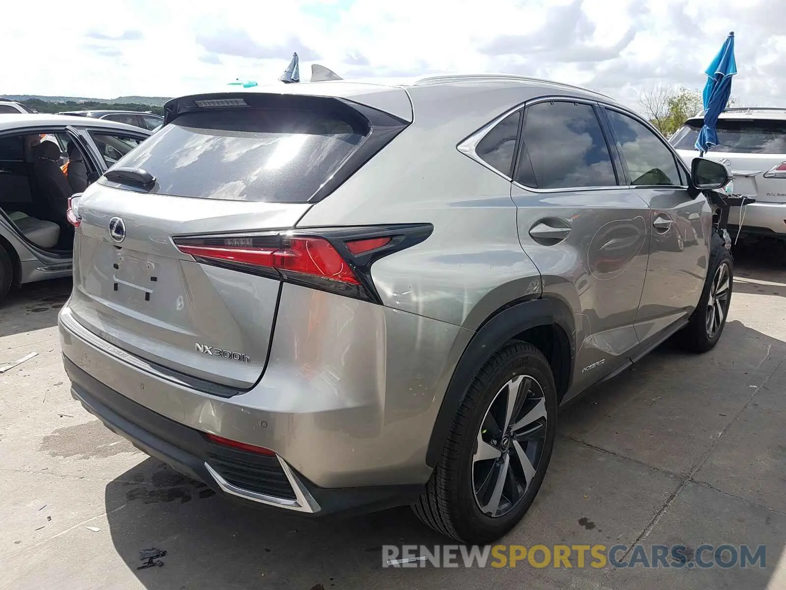 4 Photograph of a damaged car JTJGJRDZ3L2131437 LEXUS NX 2020