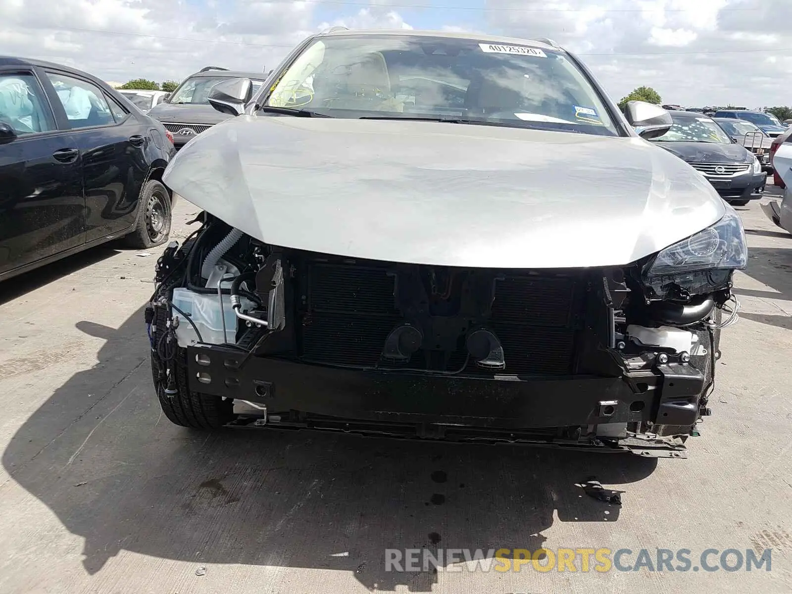 9 Photograph of a damaged car JTJGJRDZ3L2131437 LEXUS NX 2020