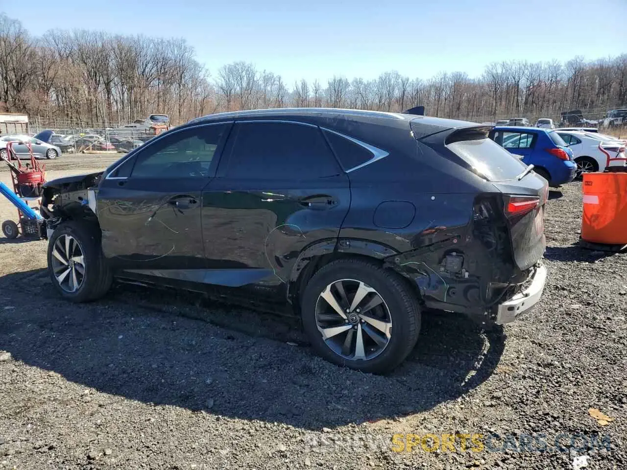 2 Photograph of a damaged car JTJGJRDZ3L5009868 LEXUS NX 2020