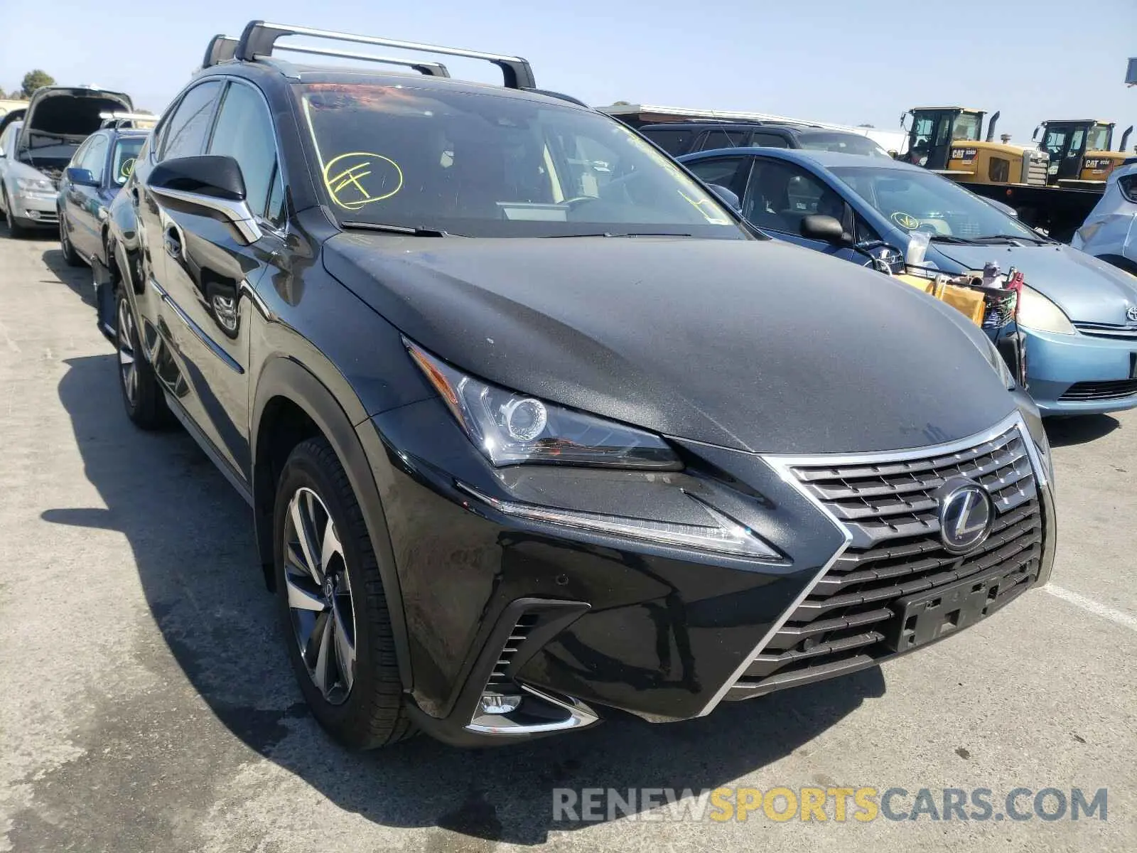 1 Photograph of a damaged car JTJGJRDZ4L5001651 LEXUS NX 2020