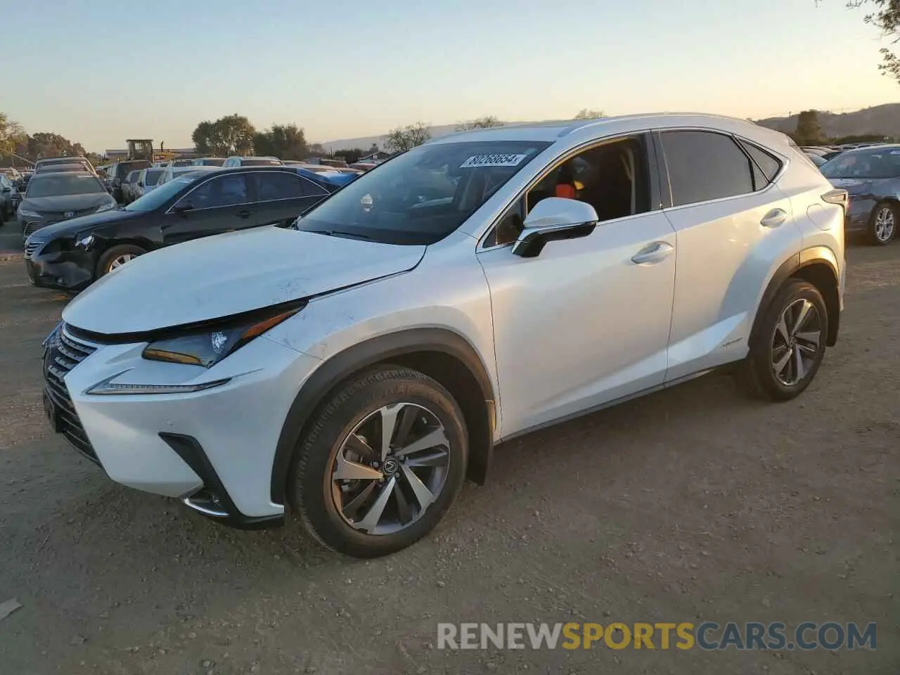 1 Photograph of a damaged car JTJGJRDZ6L5009010 LEXUS NX 2020