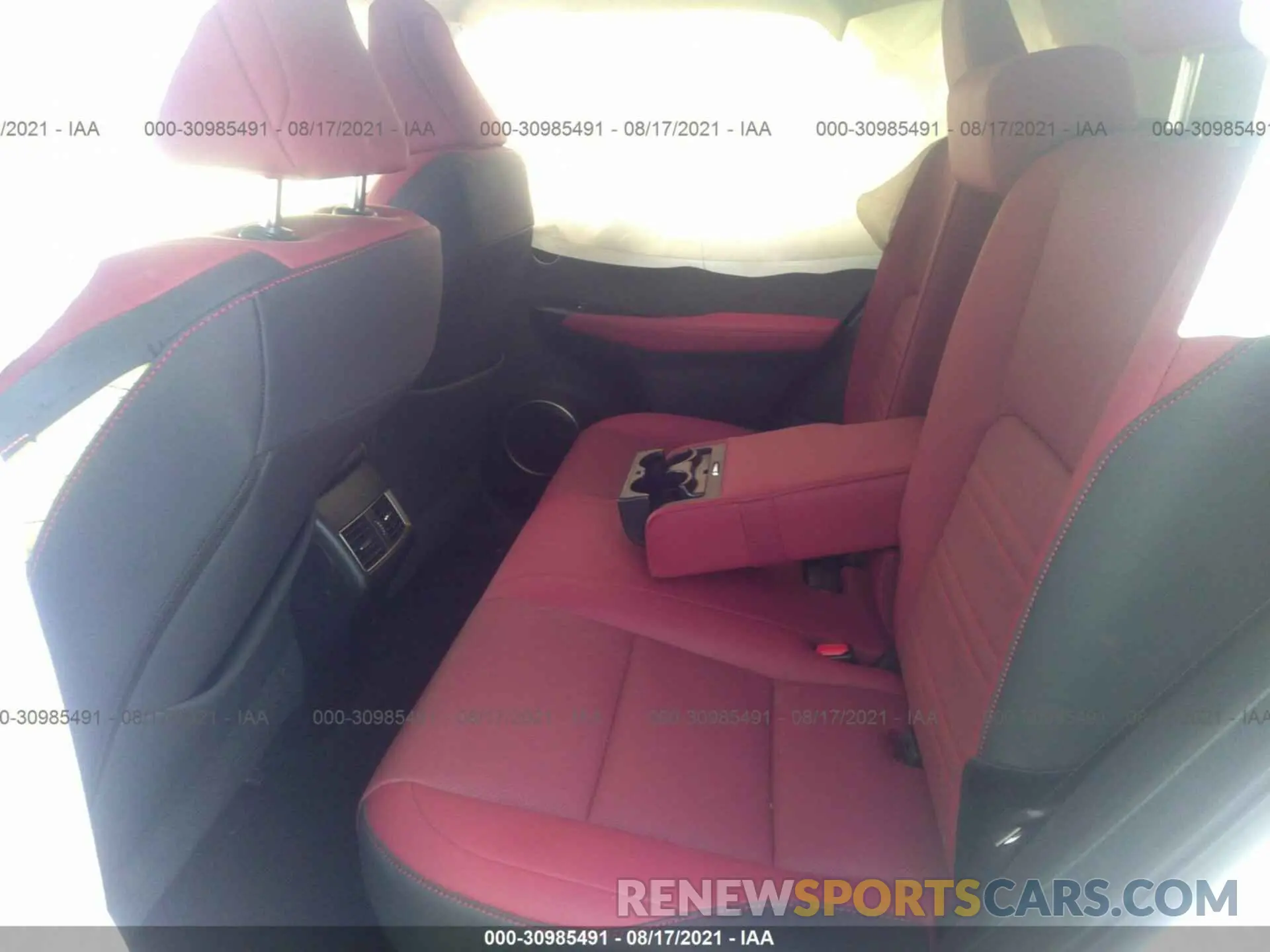 8 Photograph of a damaged car JTJGJRDZ9L5009549 LEXUS NX 2020