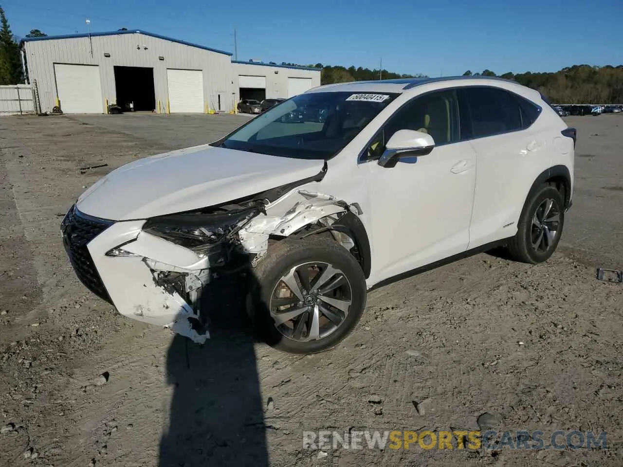 1 Photograph of a damaged car JTJGJRDZXL5003324 LEXUS NX 2020
