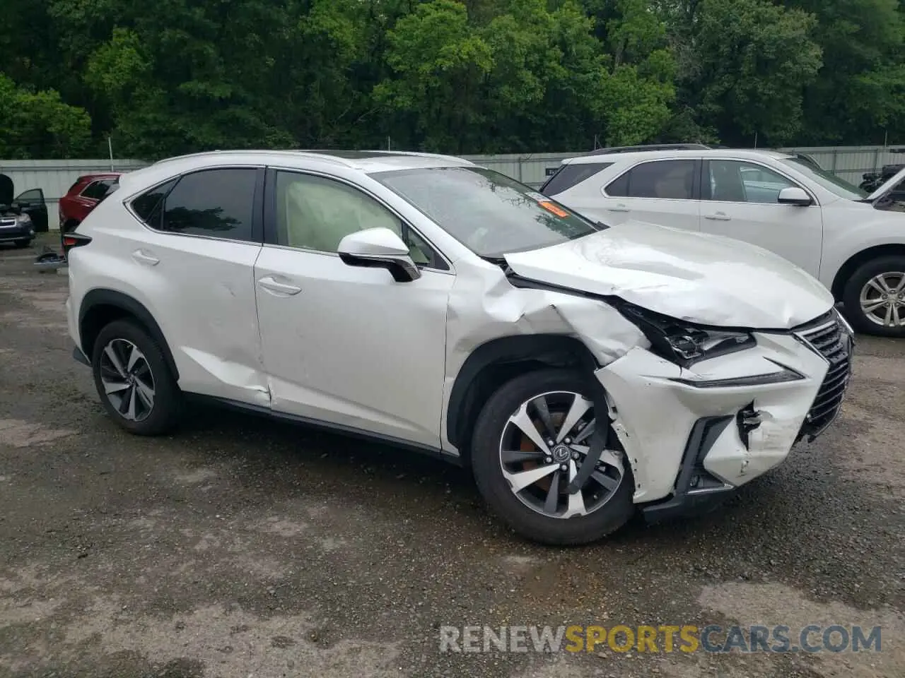 4 Photograph of a damaged car JTJHARDZXL5015963 LEXUS NX 2020