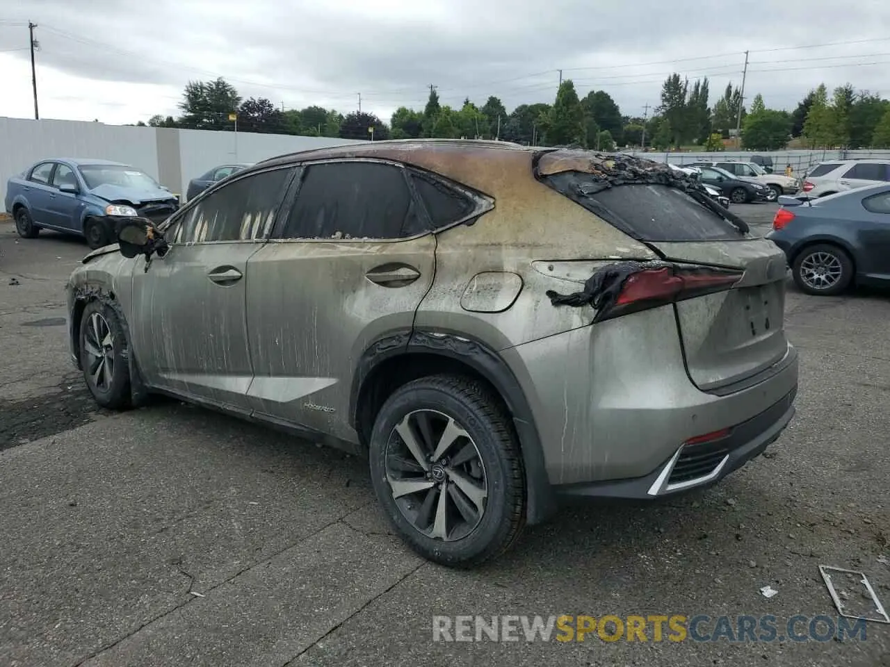 2 Photograph of a damaged car JTJHJRDZ8L2132118 LEXUS NX 2020