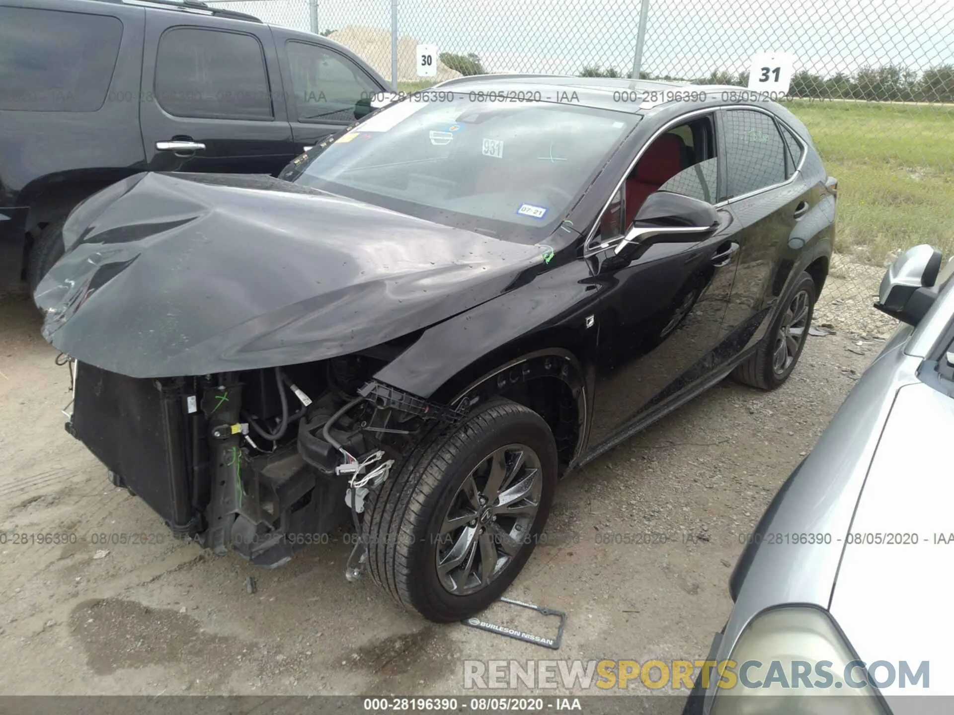 2 Photograph of a damaged car JTJSARBZ4L2162712 LEXUS NX 2020