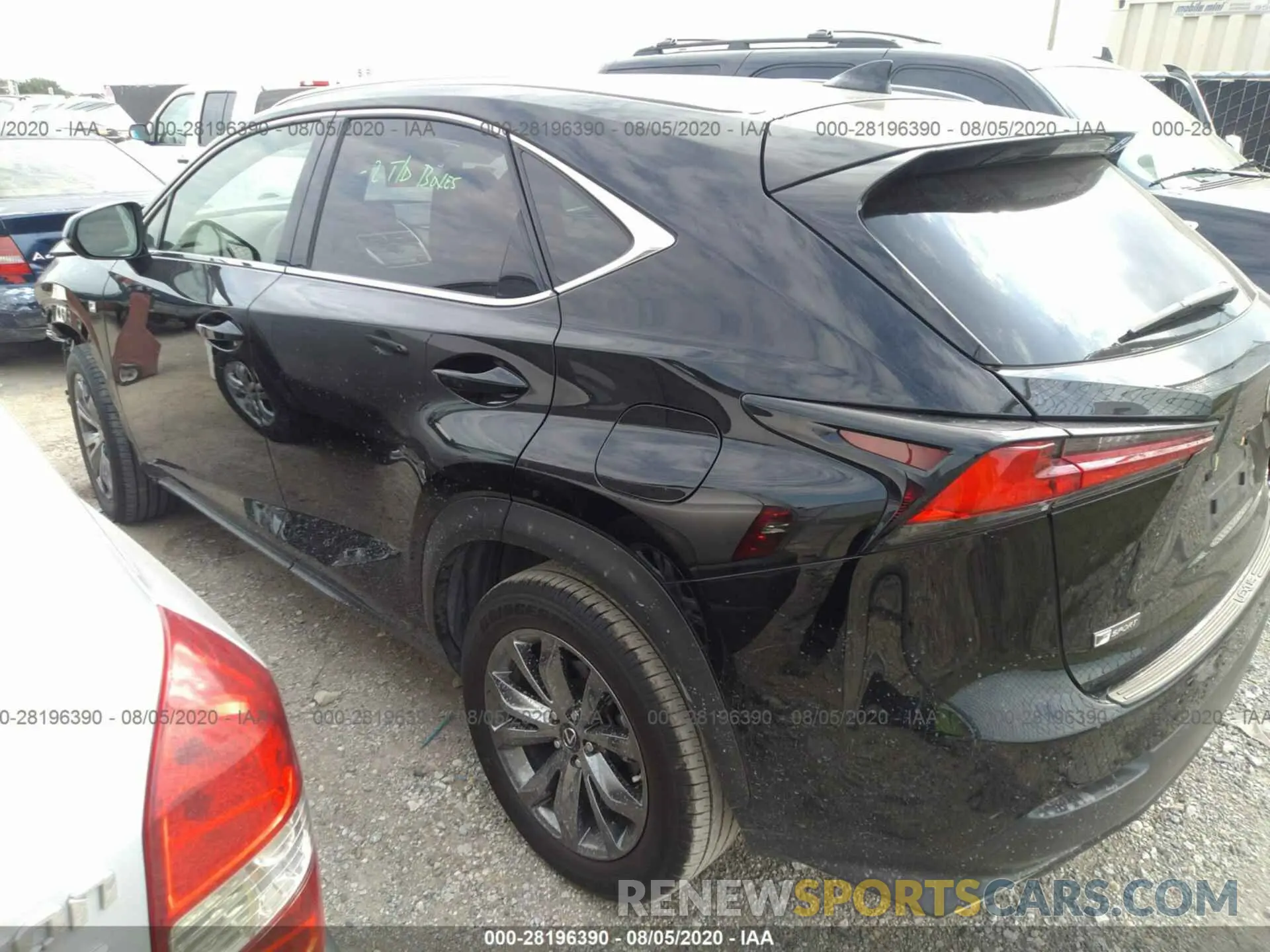 3 Photograph of a damaged car JTJSARBZ4L2162712 LEXUS NX 2020