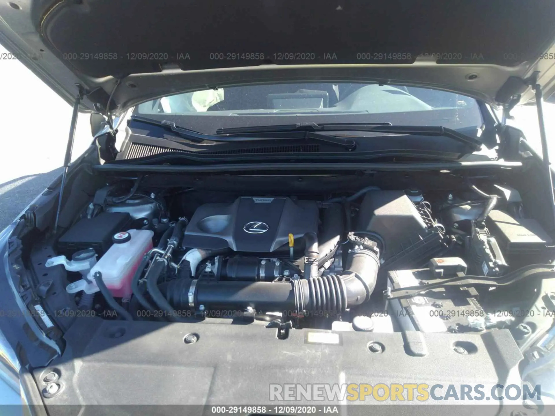 10 Photograph of a damaged car JTJSARBZ4L2178246 LEXUS NX 2020