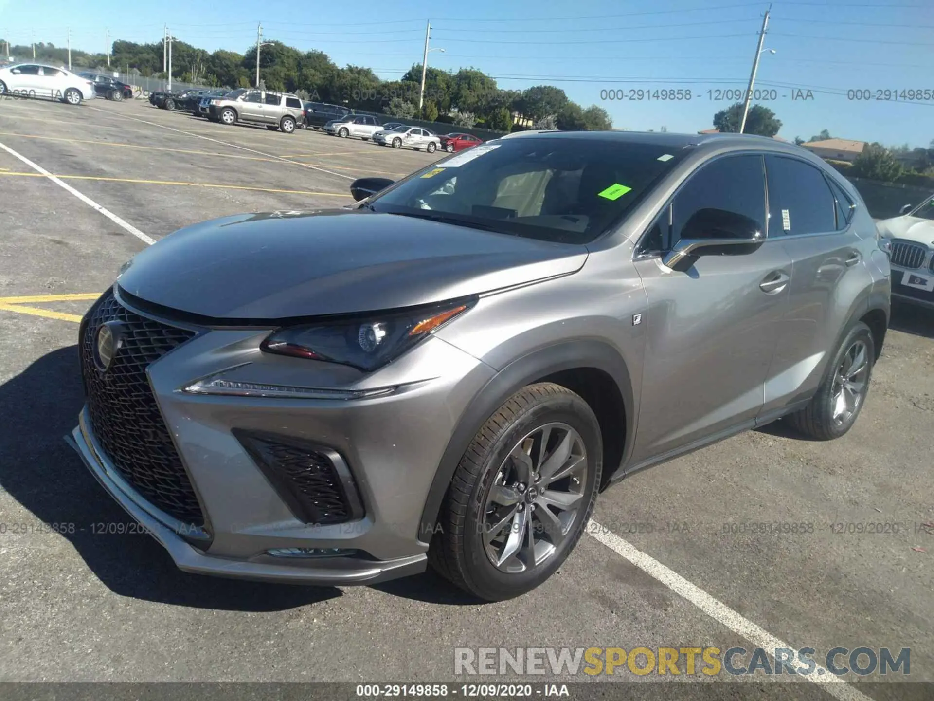 2 Photograph of a damaged car JTJSARBZ4L2178246 LEXUS NX 2020
