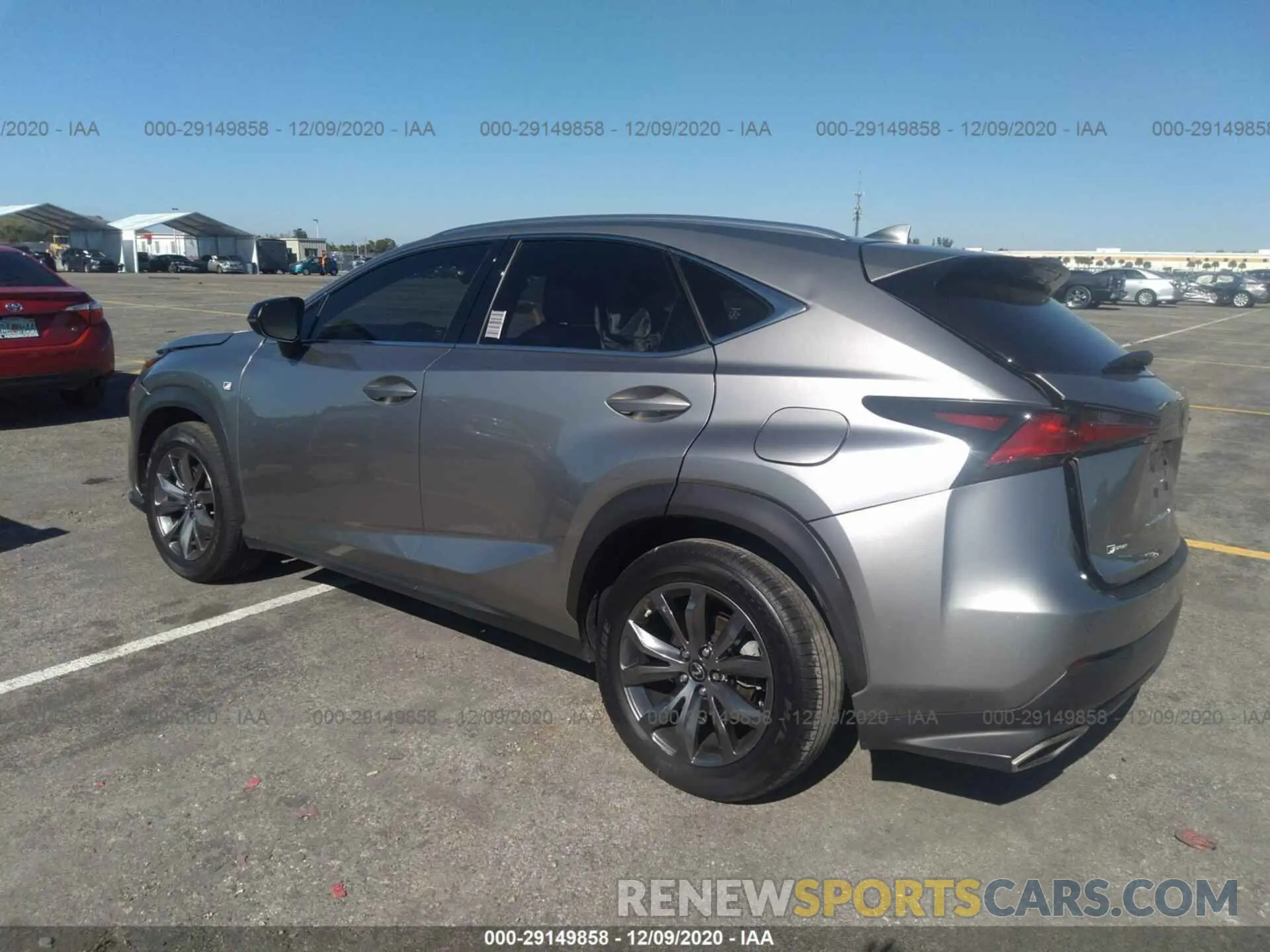 3 Photograph of a damaged car JTJSARBZ4L2178246 LEXUS NX 2020
