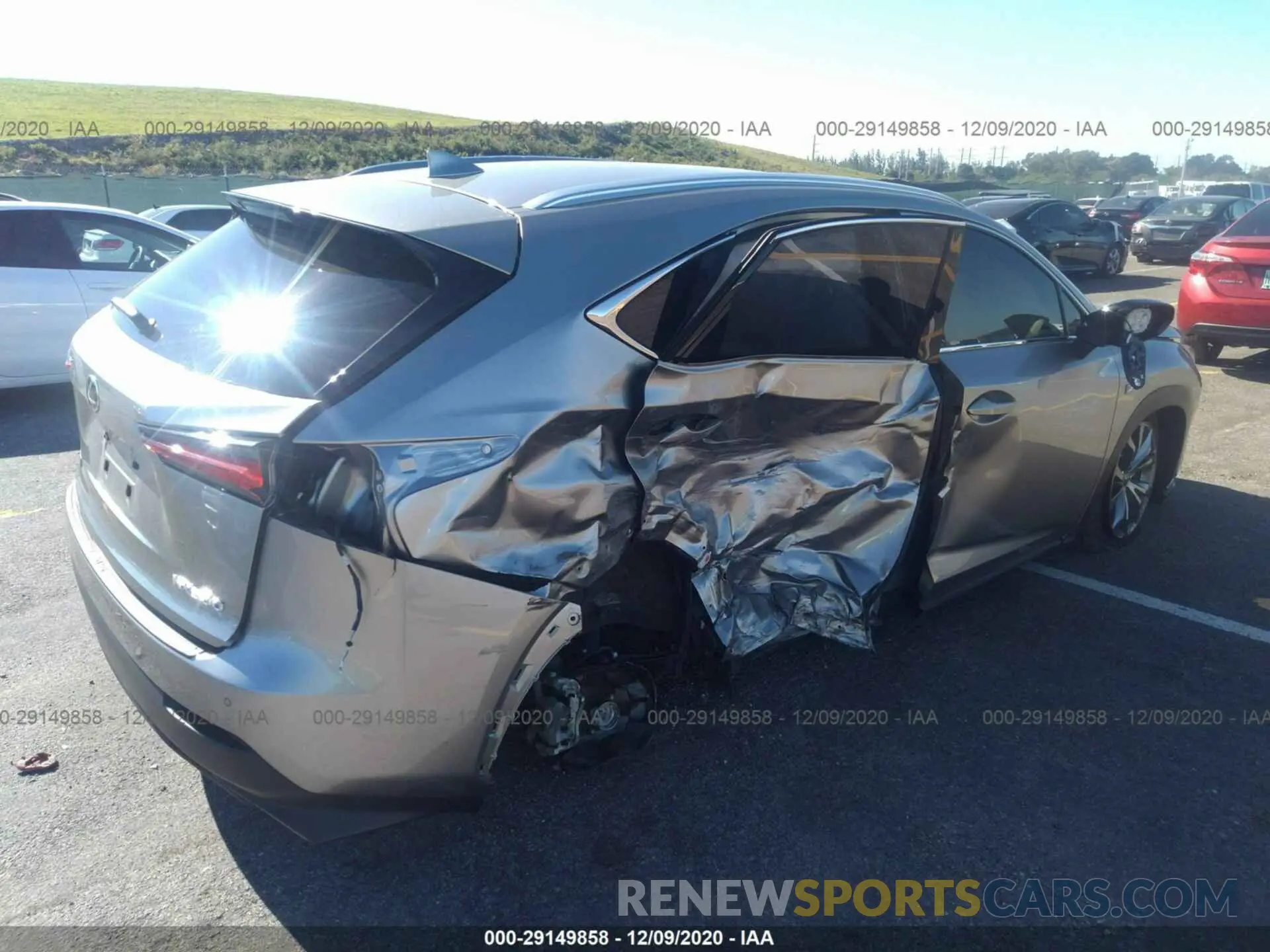 4 Photograph of a damaged car JTJSARBZ4L2178246 LEXUS NX 2020