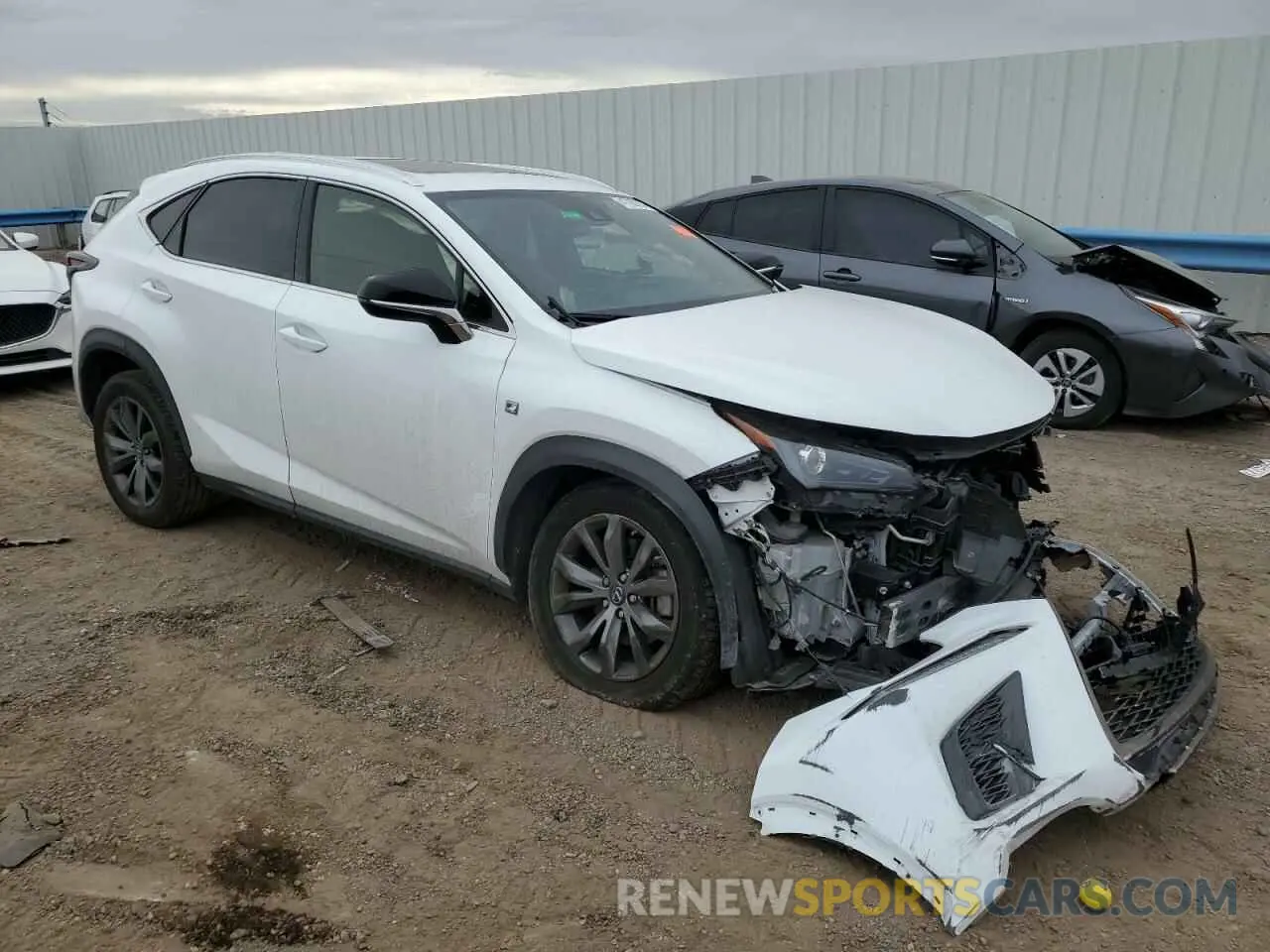 4 Photograph of a damaged car JTJSARBZ8L2172238 LEXUS NX 2020