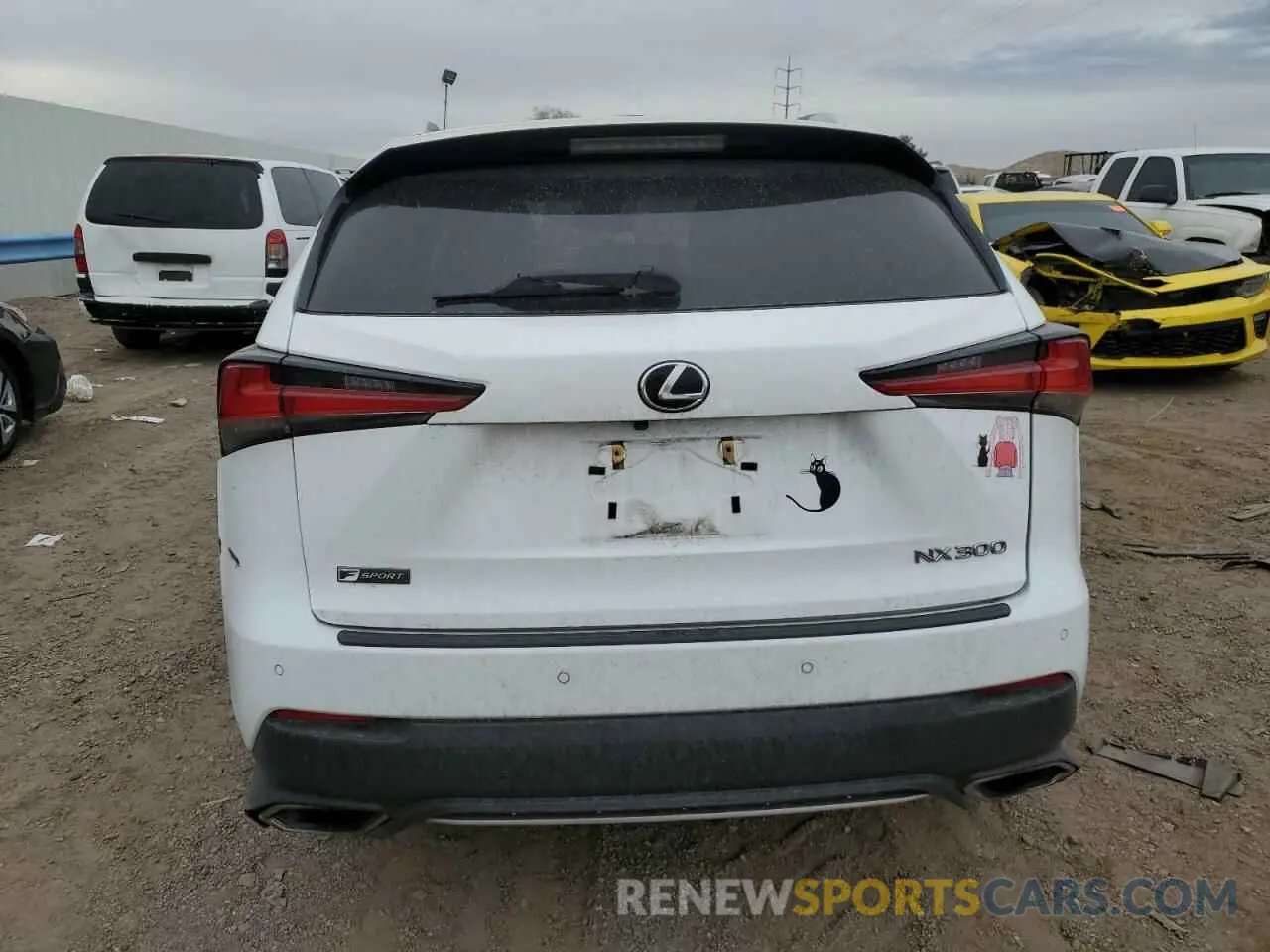 6 Photograph of a damaged car JTJSARBZ8L2172238 LEXUS NX 2020