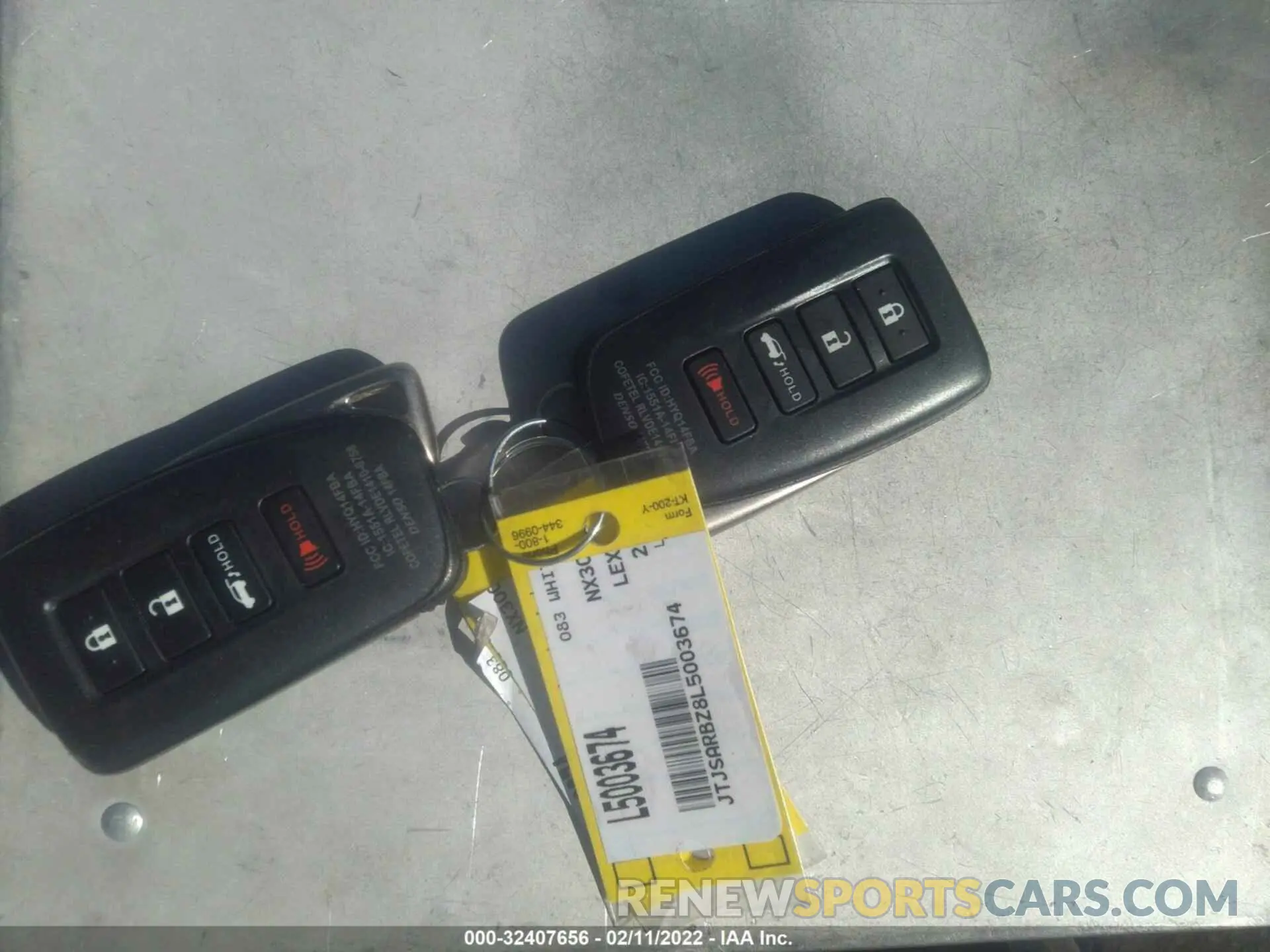 11 Photograph of a damaged car JTJSARBZ8L5003674 LEXUS NX 2020