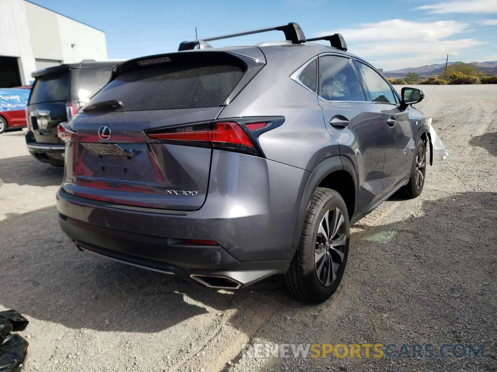 4 Photograph of a damaged car JTJSARDZ1L5003416 LEXUS NX 2020