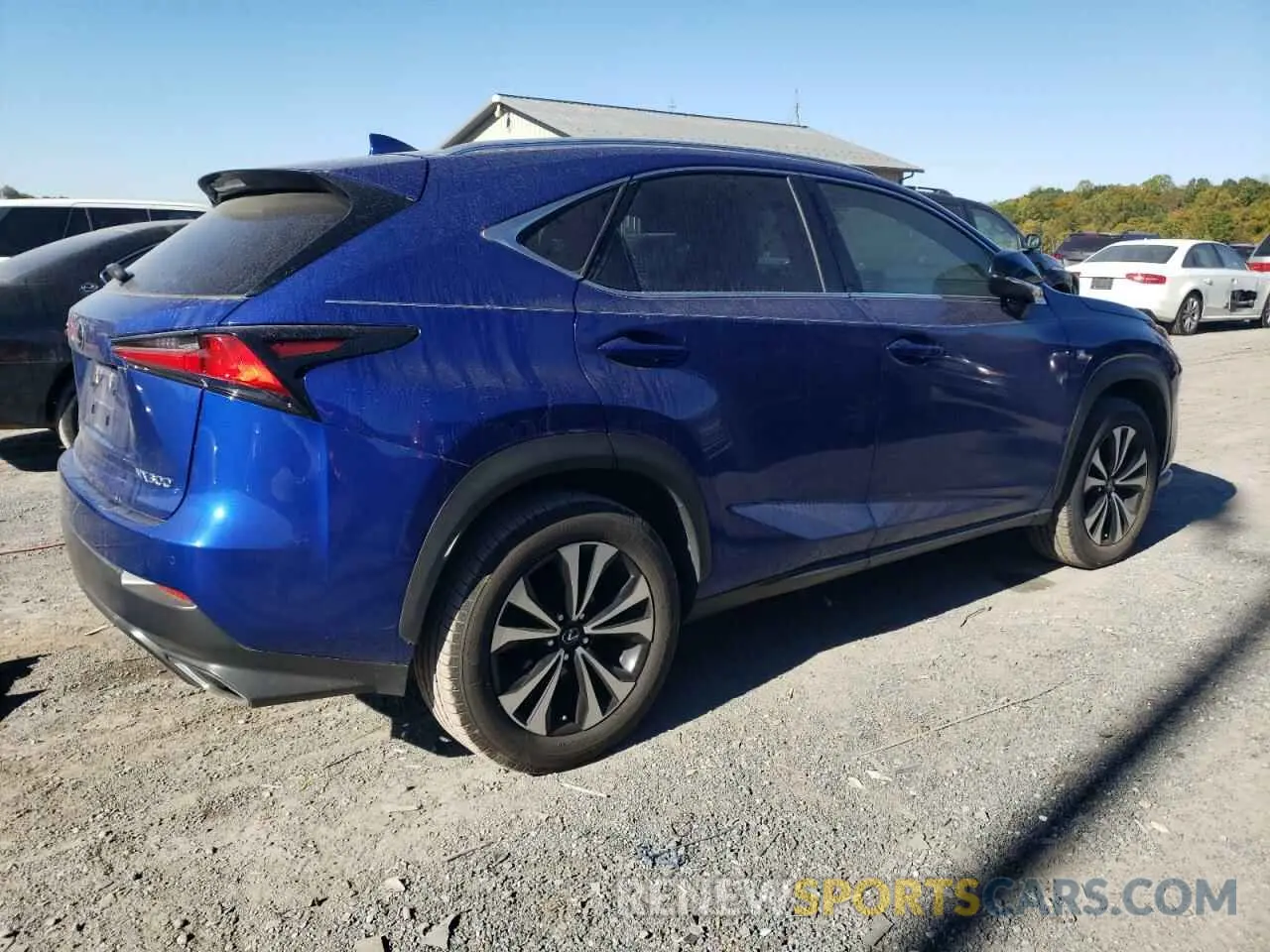 3 Photograph of a damaged car JTJSARDZ2L2227683 LEXUS NX 2020