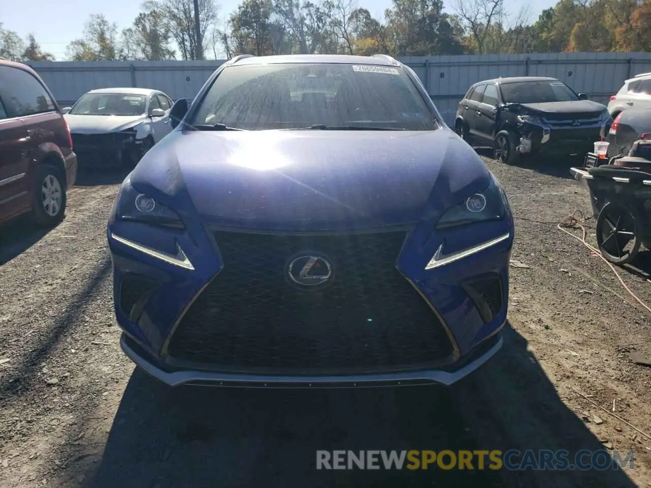 5 Photograph of a damaged car JTJSARDZ2L2227683 LEXUS NX 2020