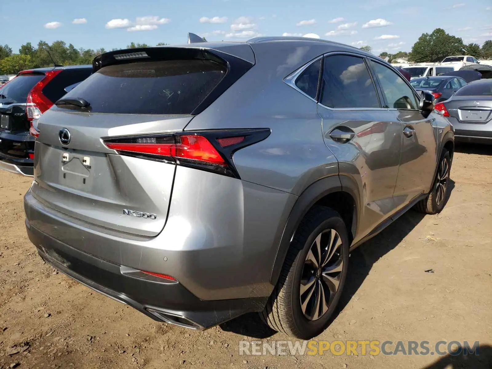 4 Photograph of a damaged car JTJSARDZ3L5006043 LEXUS NX 2020
