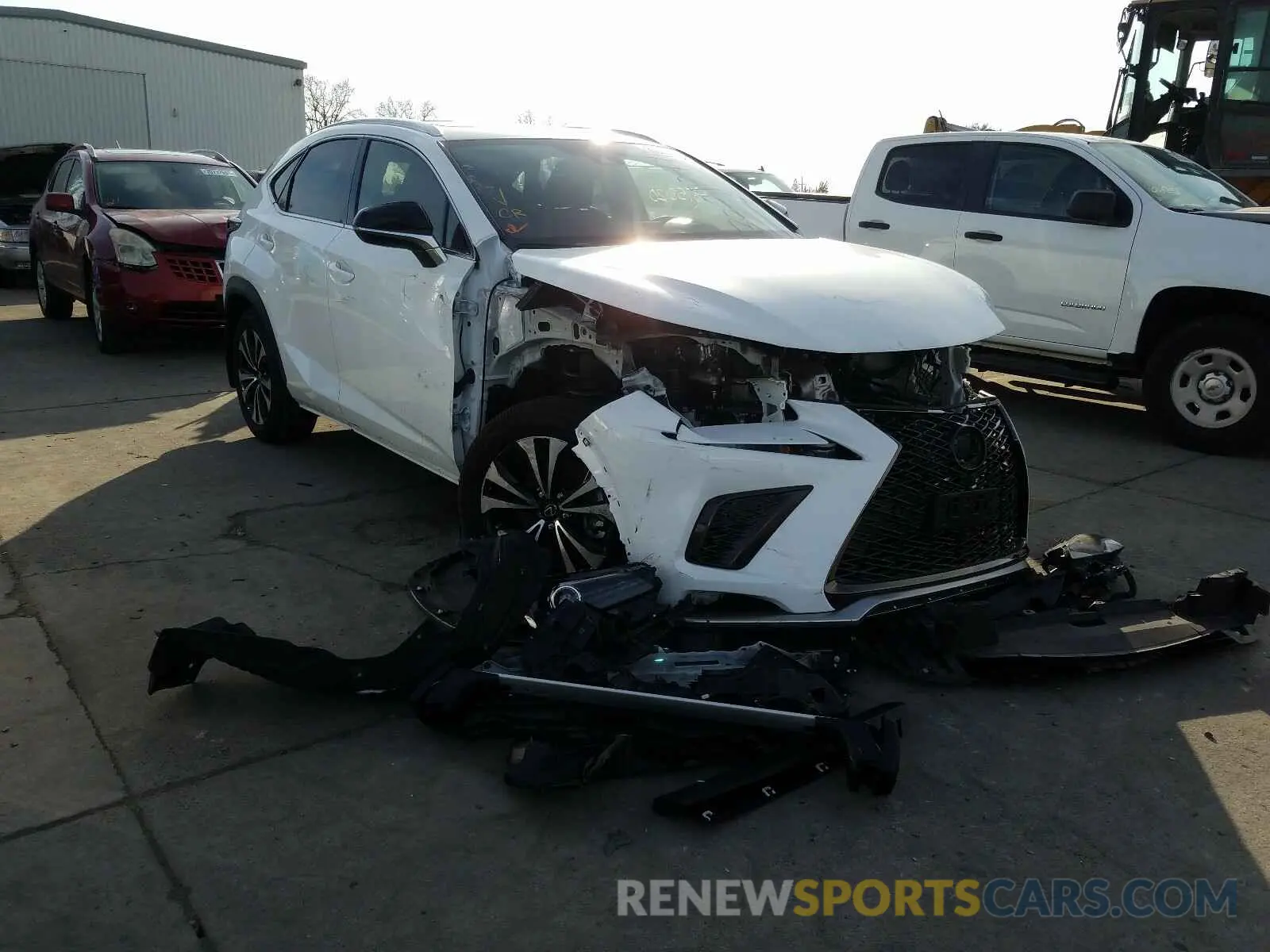 1 Photograph of a damaged car JTJSARDZ3L5018483 LEXUS NX 2020