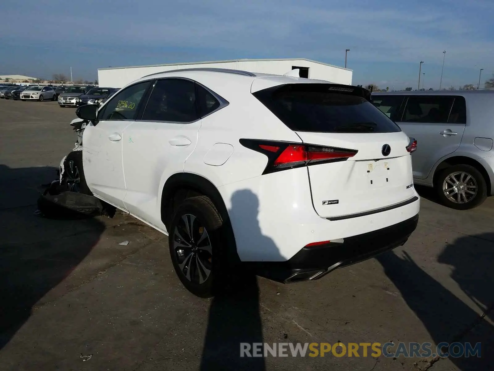 3 Photograph of a damaged car JTJSARDZ3L5018483 LEXUS NX 2020