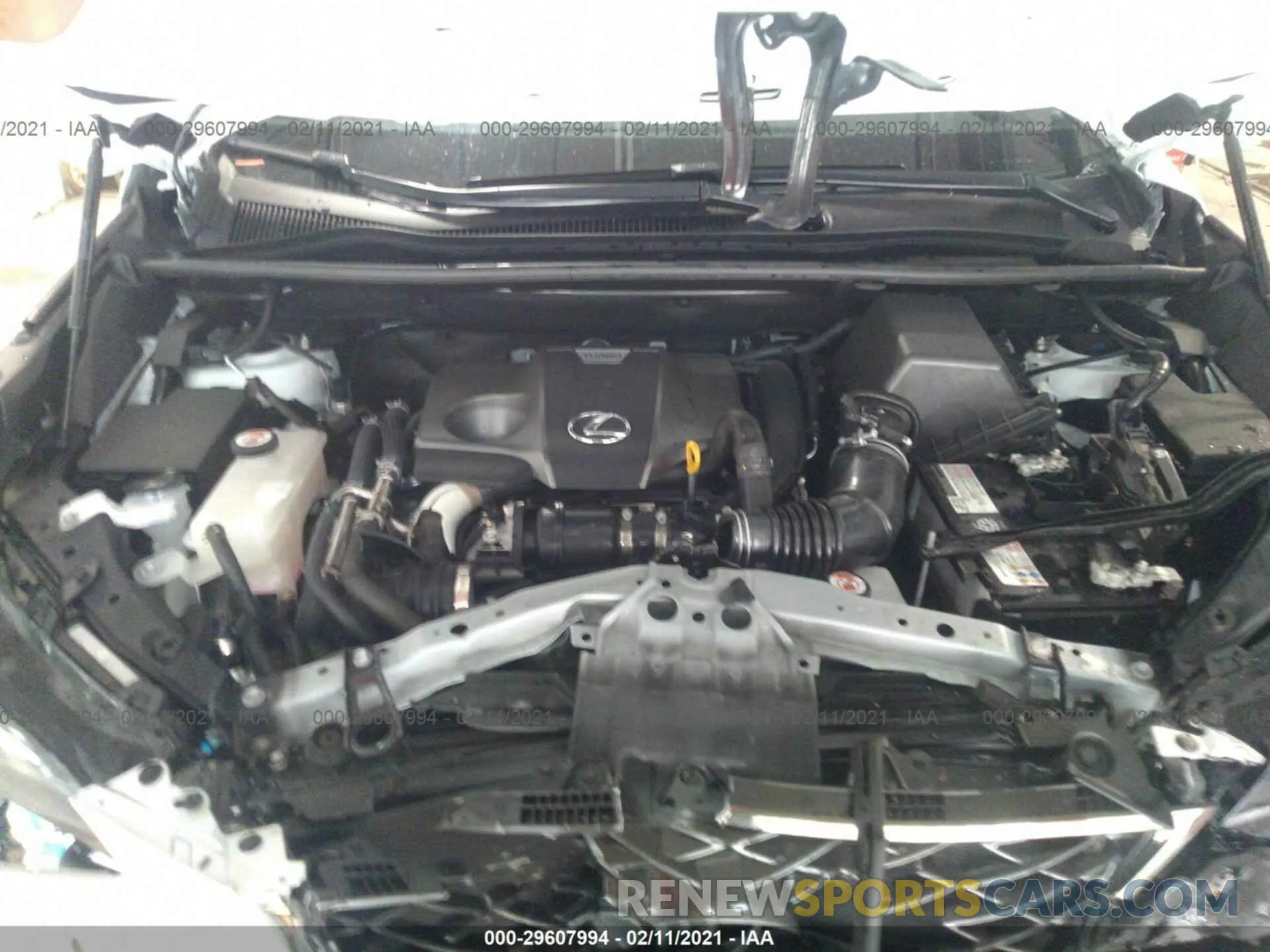 10 Photograph of a damaged car JTJSARDZ7L2235598 LEXUS NX 2020