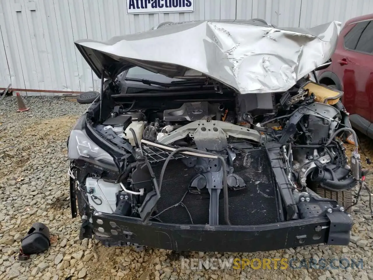 7 Photograph of a damaged car JTJSARDZ8L2220317 LEXUS NX 2020