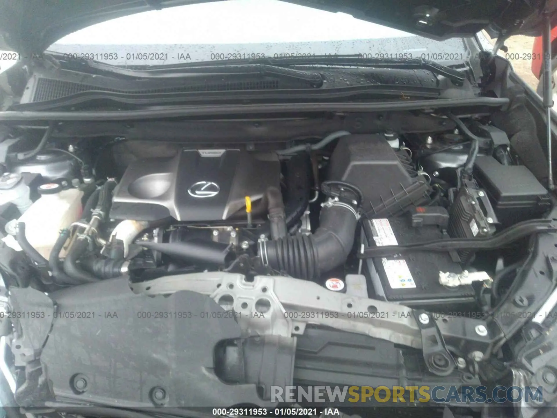 10 Photograph of a damaged car JTJSARDZ8L2222021 LEXUS NX 2020
