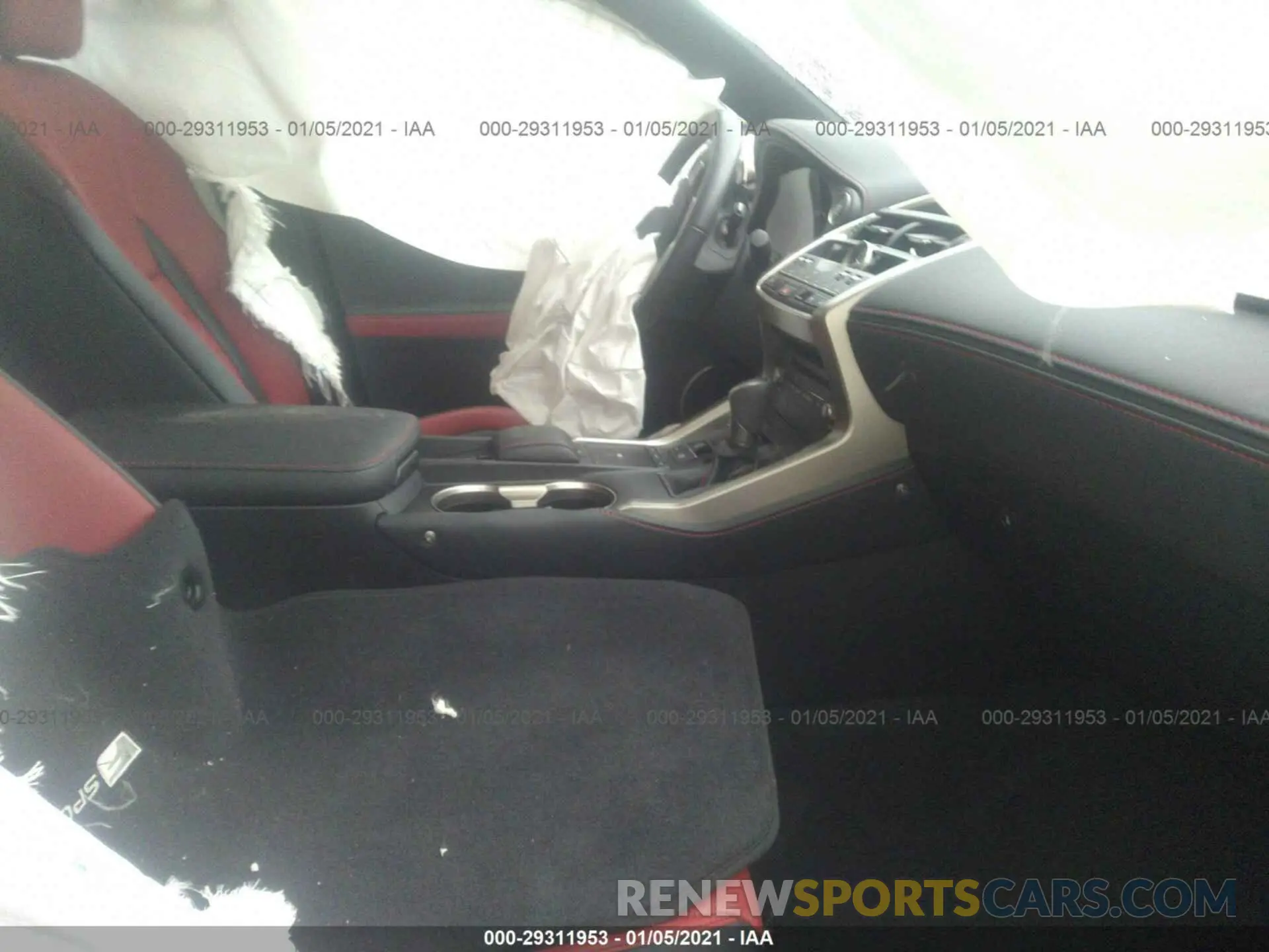 5 Photograph of a damaged car JTJSARDZ8L2222021 LEXUS NX 2020