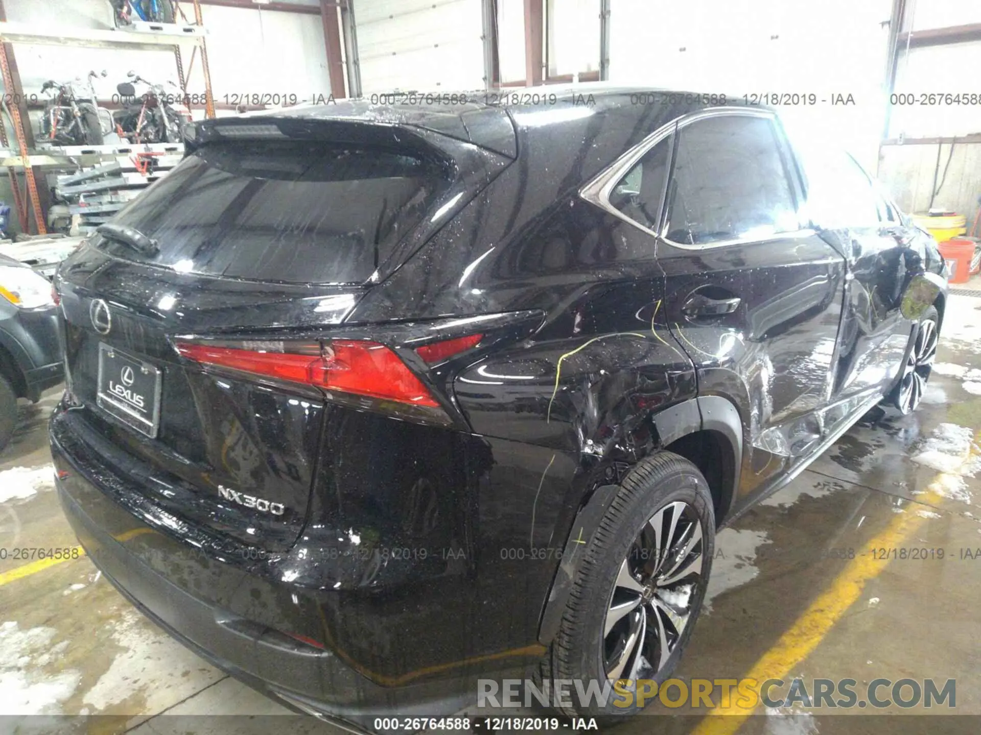 4 Photograph of a damaged car JTJSARDZ9L2226577 LEXUS NX 2020