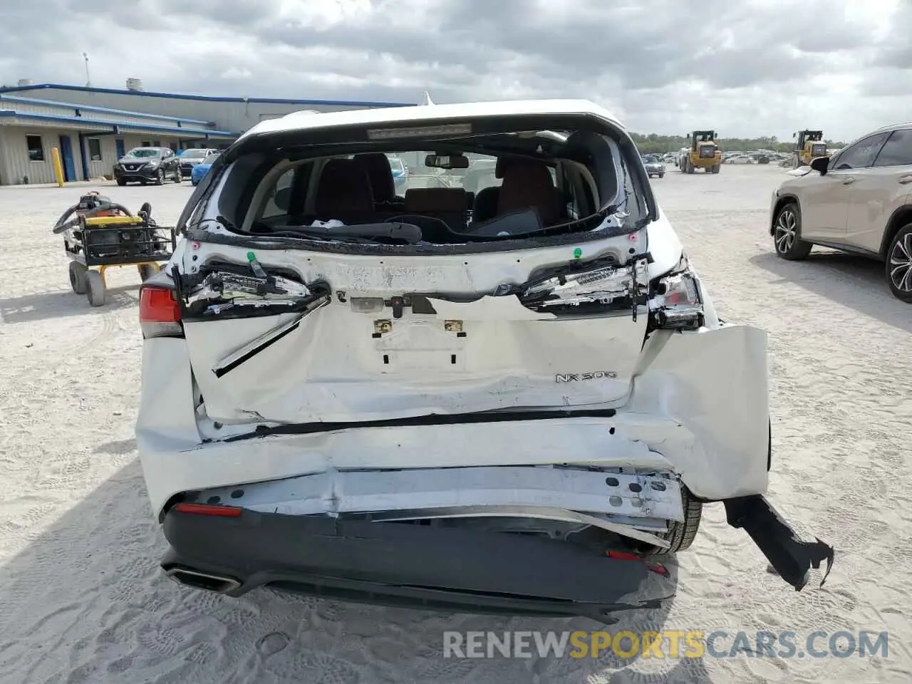 6 Photograph of a damaged car JTJDARBZ0M5028076 LEXUS NX 2021