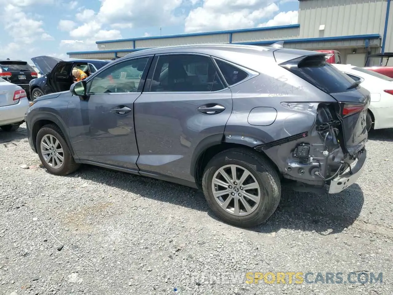 2 Фотография поврежденного автомобиля JTJDARBZ1M2196262 LEXUS NX 2021
