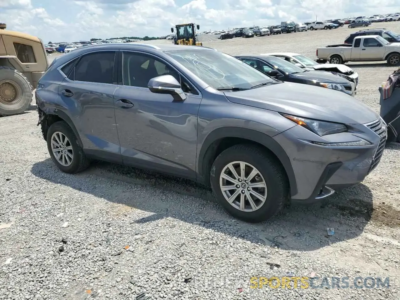 4 Фотография поврежденного автомобиля JTJDARBZ1M2196262 LEXUS NX 2021