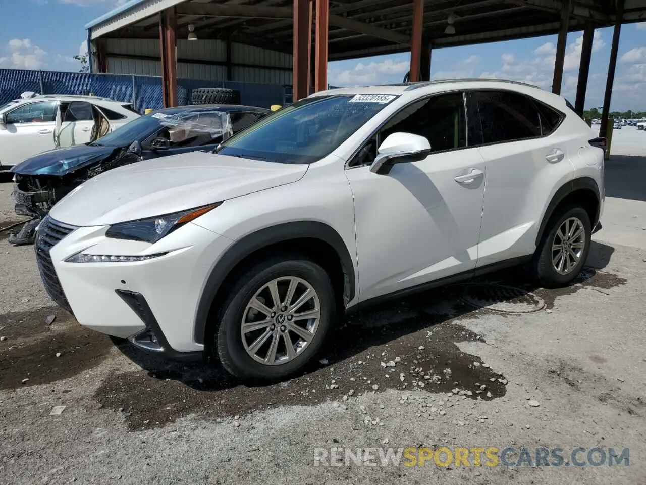1 Photograph of a damaged car JTJDARBZ2M5028774 LEXUS NX 2021