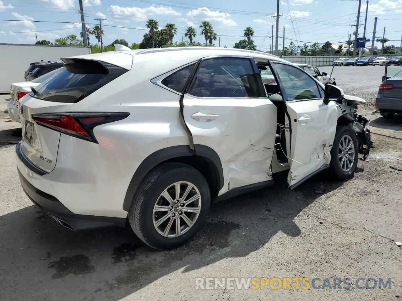 3 Photograph of a damaged car JTJDARBZ2M5028774 LEXUS NX 2021