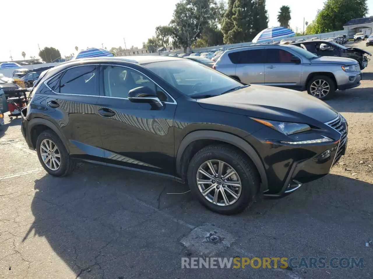 4 Photograph of a damaged car JTJDARBZ3M2190477 LEXUS NX 2021