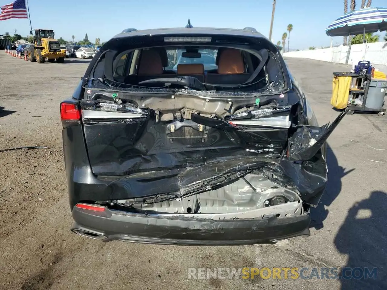 6 Photograph of a damaged car JTJDARBZ3M2190477 LEXUS NX 2021