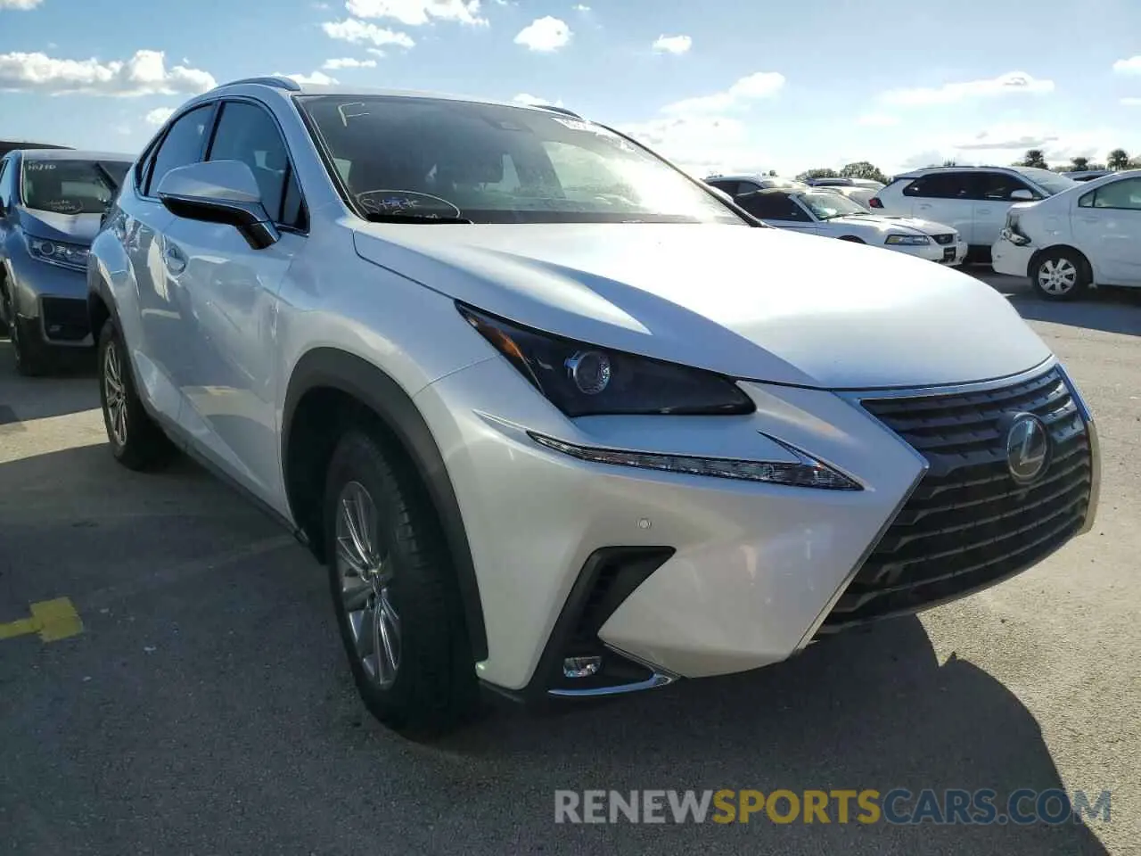 1 Photograph of a damaged car JTJDARBZ4M5024452 LEXUS NX 2021