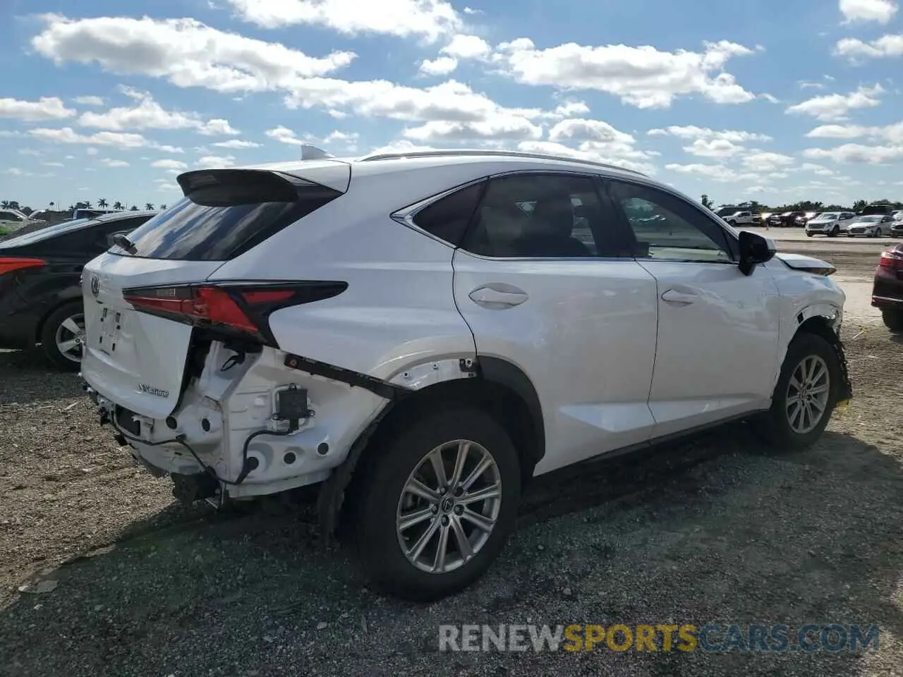 3 Photograph of a damaged car JTJDARBZ4M5029571 LEXUS NX 2021