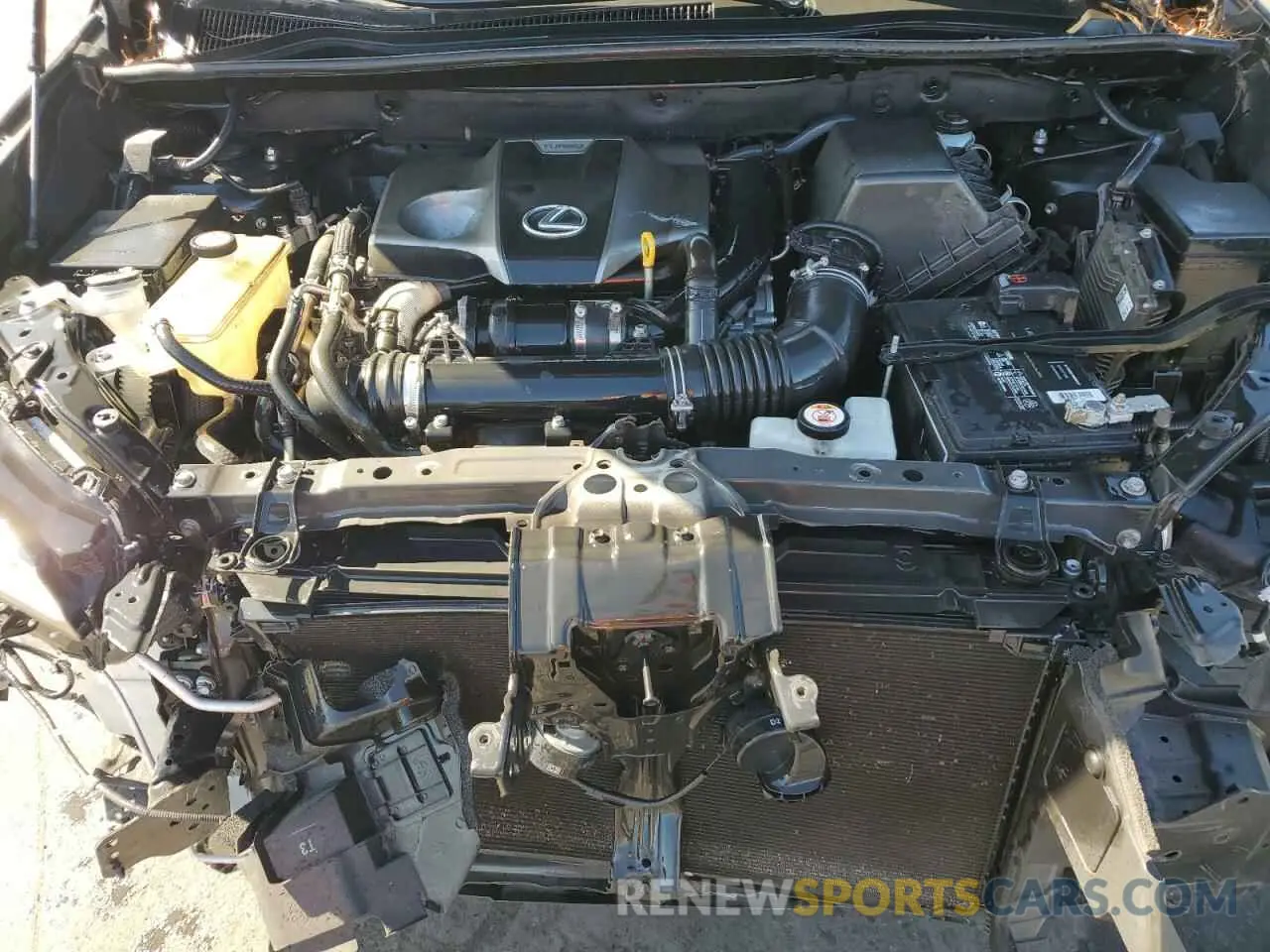 12 Фотография поврежденного автомобиля JTJDARBZ4M5036066 LEXUS NX 2021