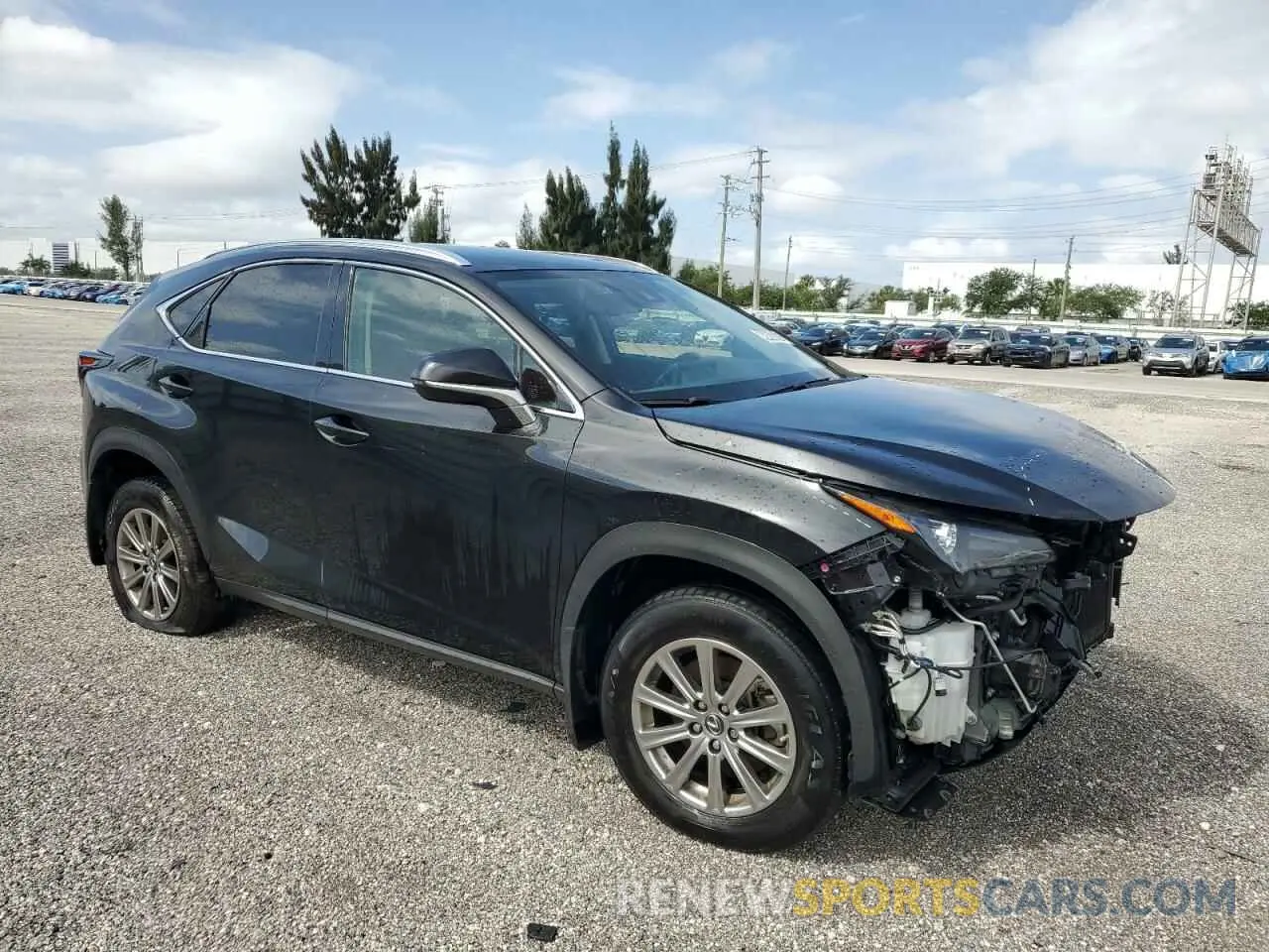 4 Фотография поврежденного автомобиля JTJDARBZ4M5036066 LEXUS NX 2021